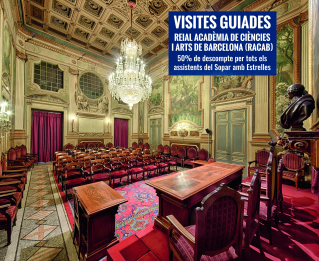 EXPAND YOUR EXPERIENCE BY VISITING THE ROYAL ACADEMY OF SCIENCES AND ARTS OF BARCELONA